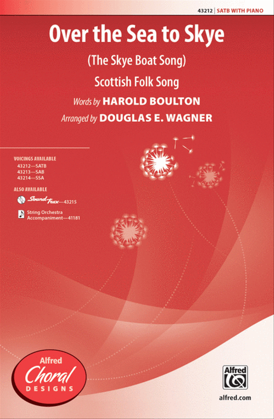 Over the Sea to Skye 4-Part scores gallery preview page 1
