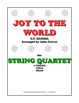 Book cover for Joy To The World - String Quartet