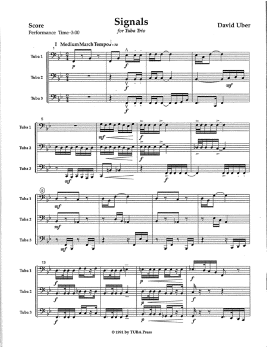 Signals Brass Trio scores gallery preview page 3