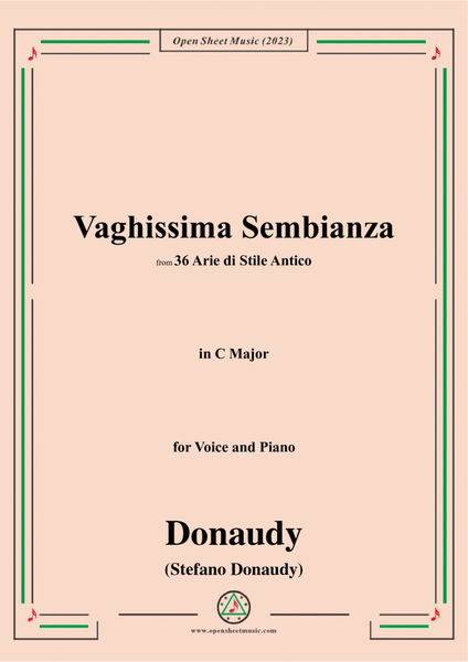 Donaudy-Vaghissima Sembianza,in C Major