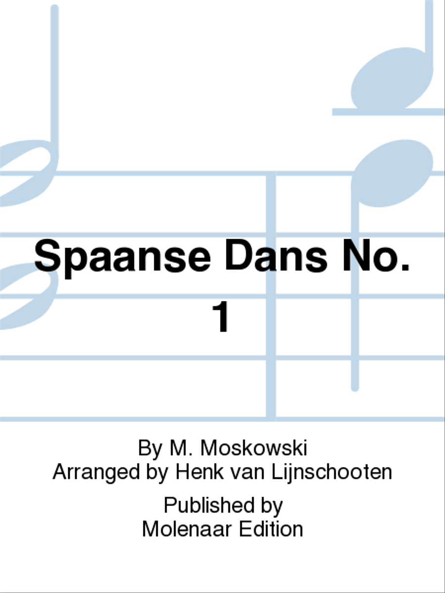 Spaanse Dans No. 1 Mandolin Orchestra scores gallery preview page 1
