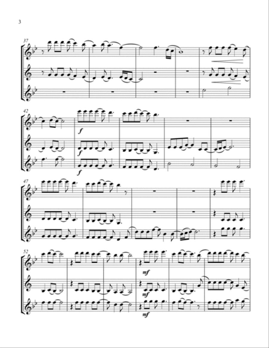 Shallow Clarinet scores gallery preview page 4