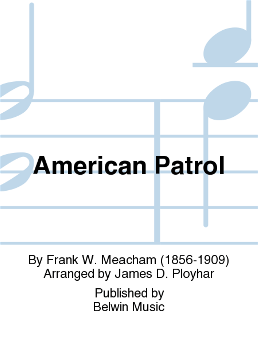 American Patrol Concert Band scores gallery preview page 1