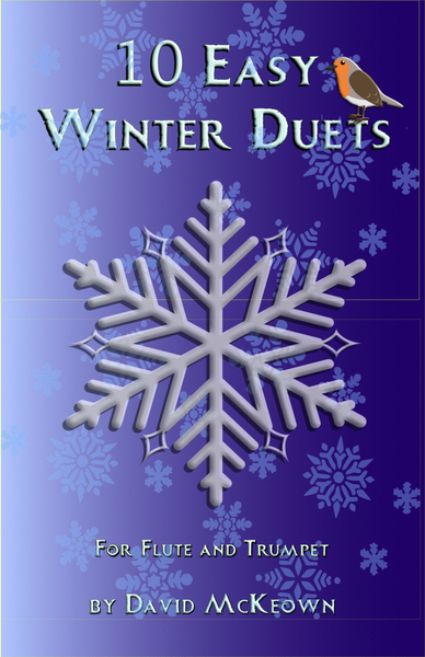10 Easy Winter Duets for Flute and Trumpet