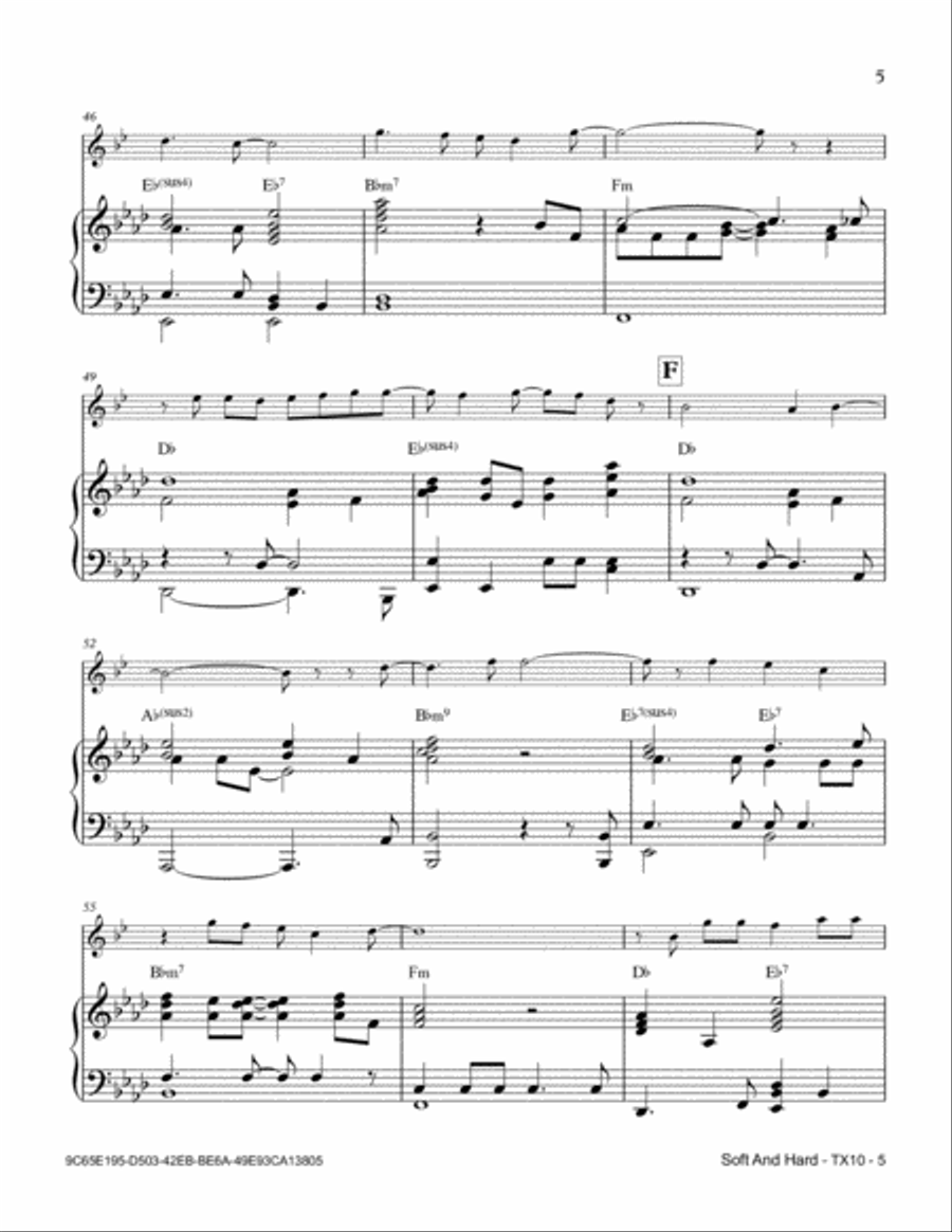 Soft And Hard Tenor Saxophone scores gallery preview page 5