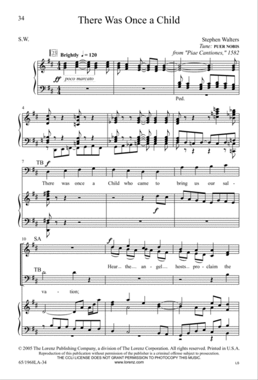 The Word Made Flesh 4-Part scores gallery preview page 36