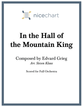 Book cover for In The Hall Of the Mountain King (Score & Parts)