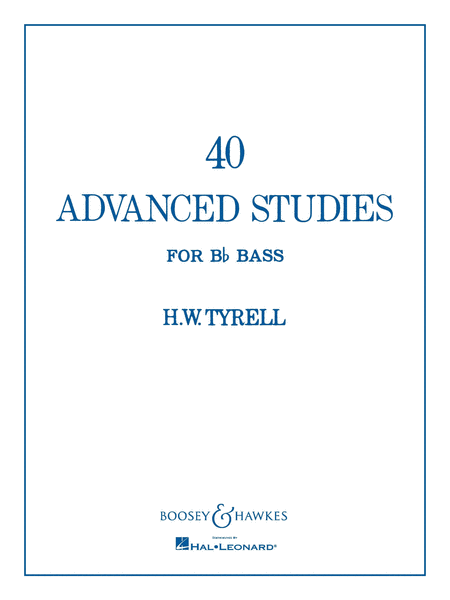 40 Advanced Studies for BB Bass Tuba