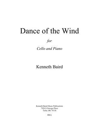 Dance of the Wind (for Cello with Piano Accompaniment)