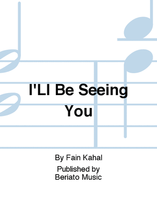 Book cover for I'Ll Be Seeing You