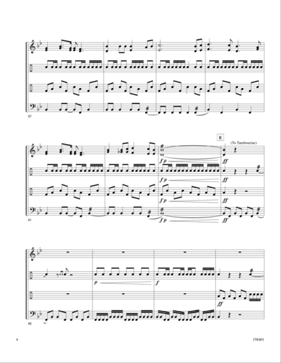 A Glorious Church Percussion scores gallery preview page 5