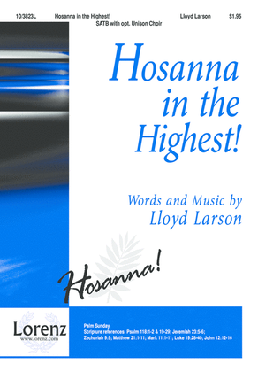 Book cover for Hosanna in the Highest!