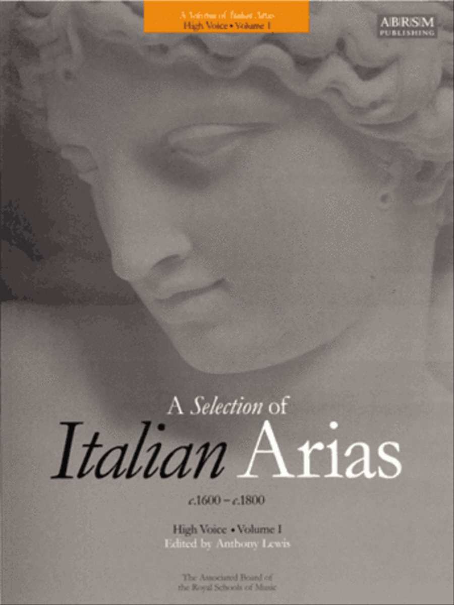 A Selection of Italian Arias 1600-1800 Volume