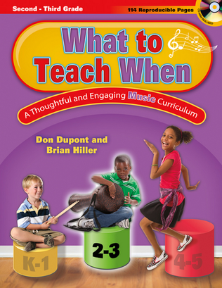 Book cover for What to Teach When - Grades 2-3