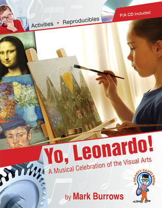 Book cover for Yo, Leonardo!