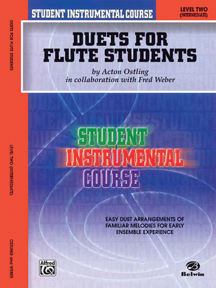 Book cover for Student Instrumental Course Duets for Flute Students