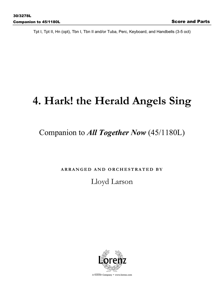 Hark! the Herald Angels Sing - Score and Parts