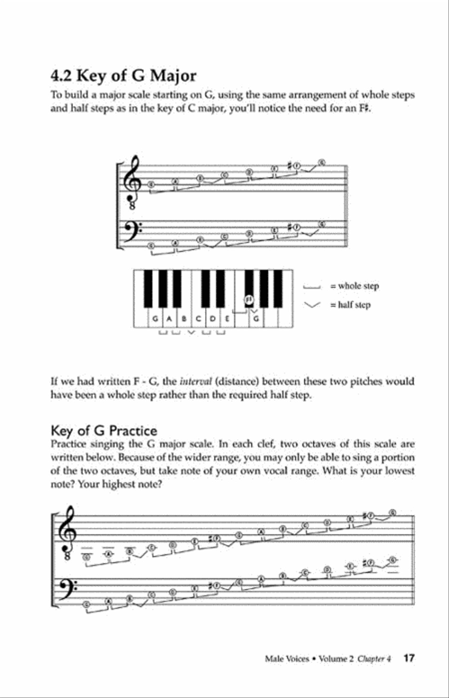 Essential Sight-Singing Volume 2 Male Voices TB scores gallery preview page 4