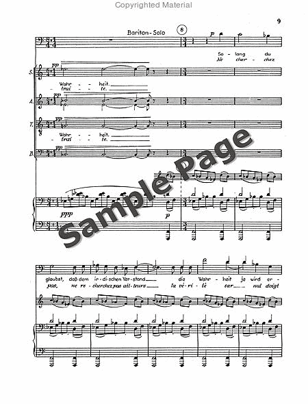 Cantata 6 Vocal Score