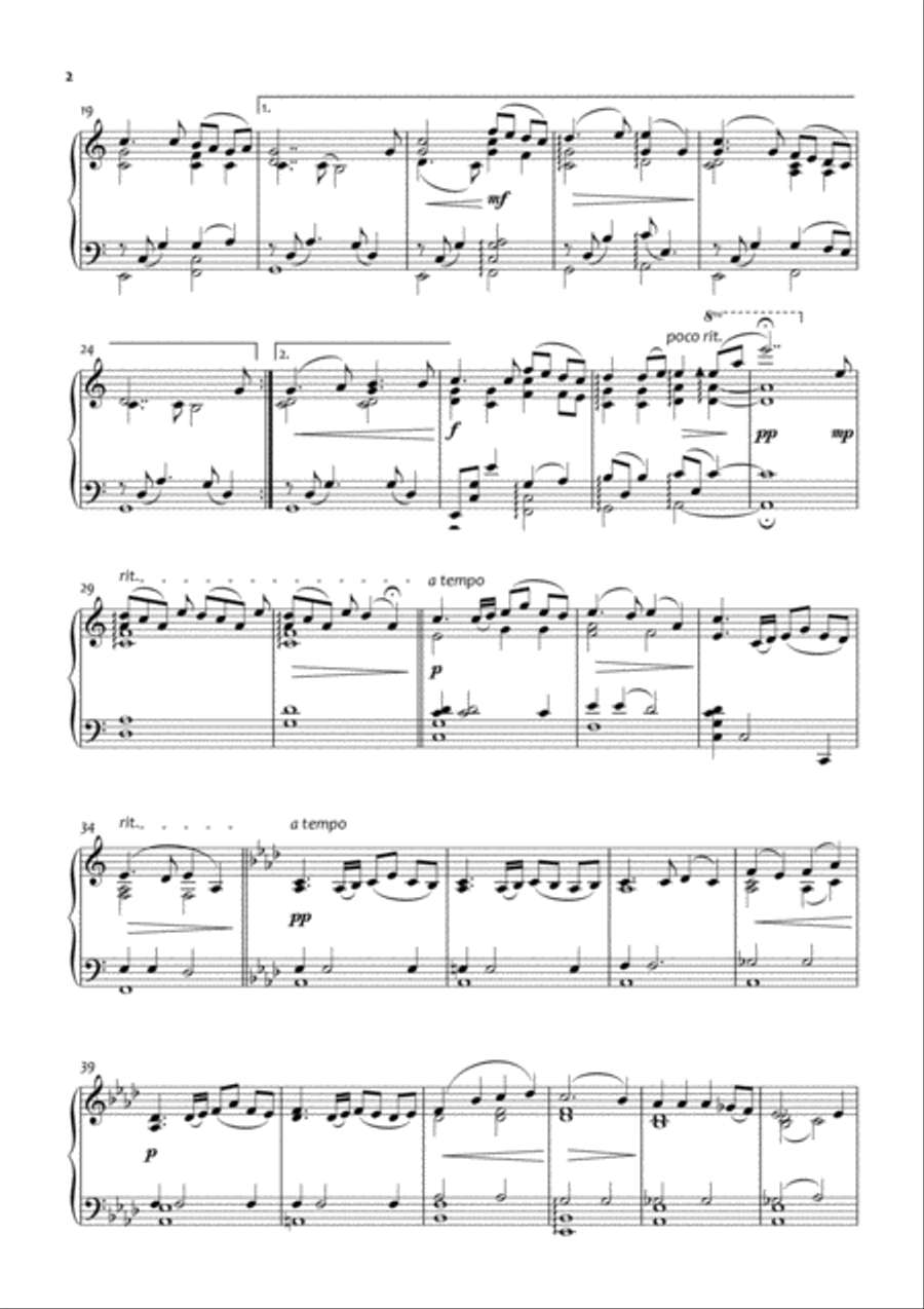 Abundance Piano Solo scores gallery preview page 2