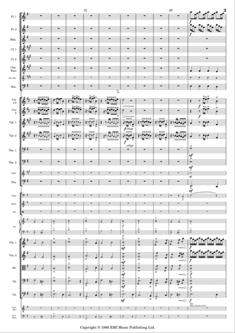 Final Countdown Full Orchestra scores gallery preview page 3