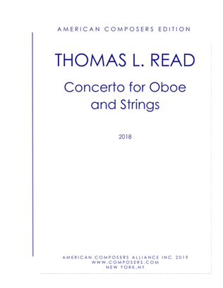 [Read] Concerto for Oboe and Strings