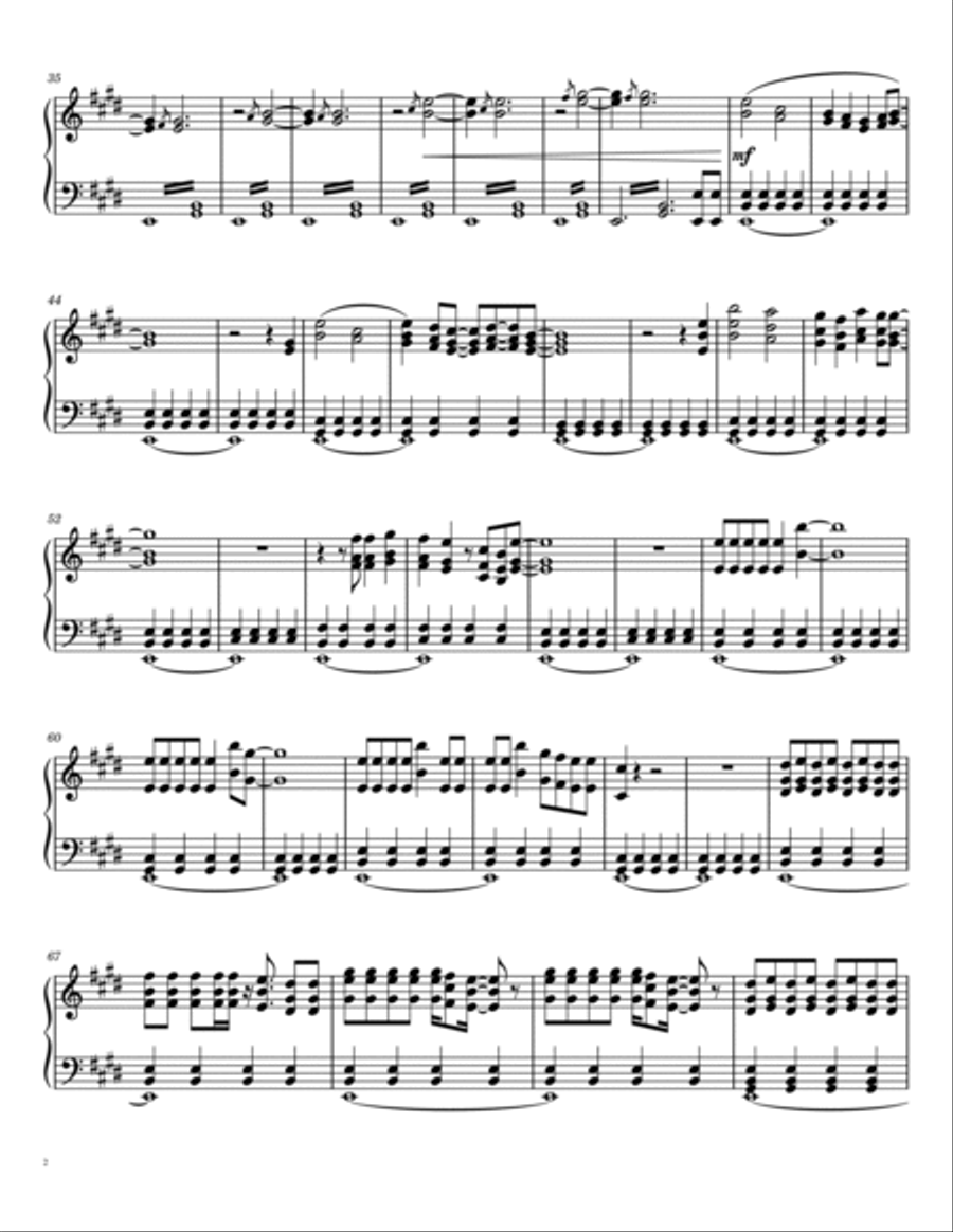 Ribs Piano Solo scores gallery preview page 2