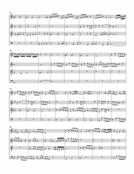Fantasia cromatica SwWV 258 (arrangement for 4 recorders)