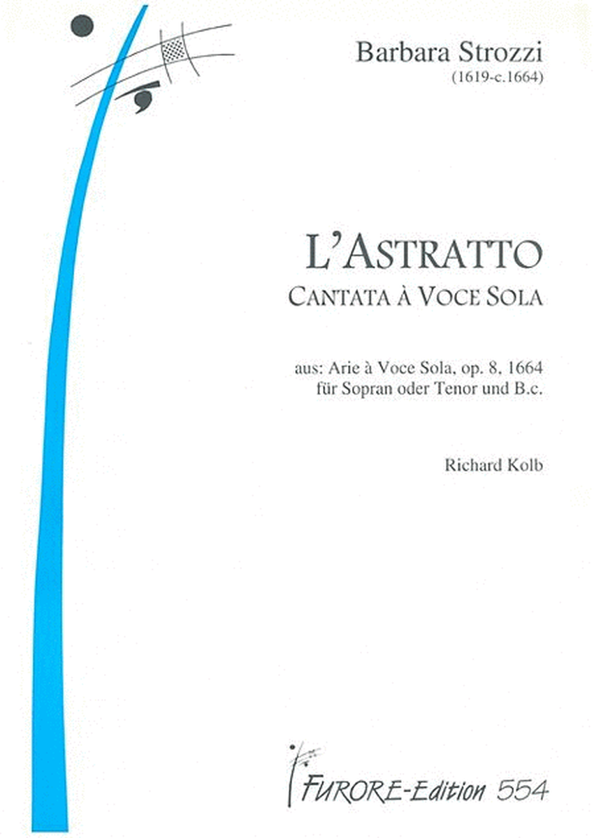 L'Astratto. Aria from op. 8