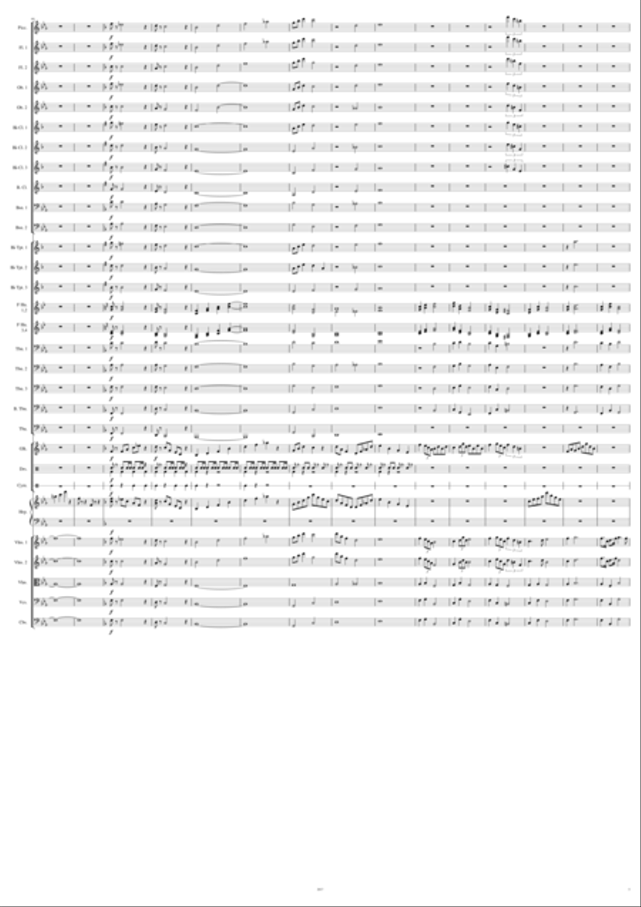 The Huntress Full Orchestra scores gallery preview page 5