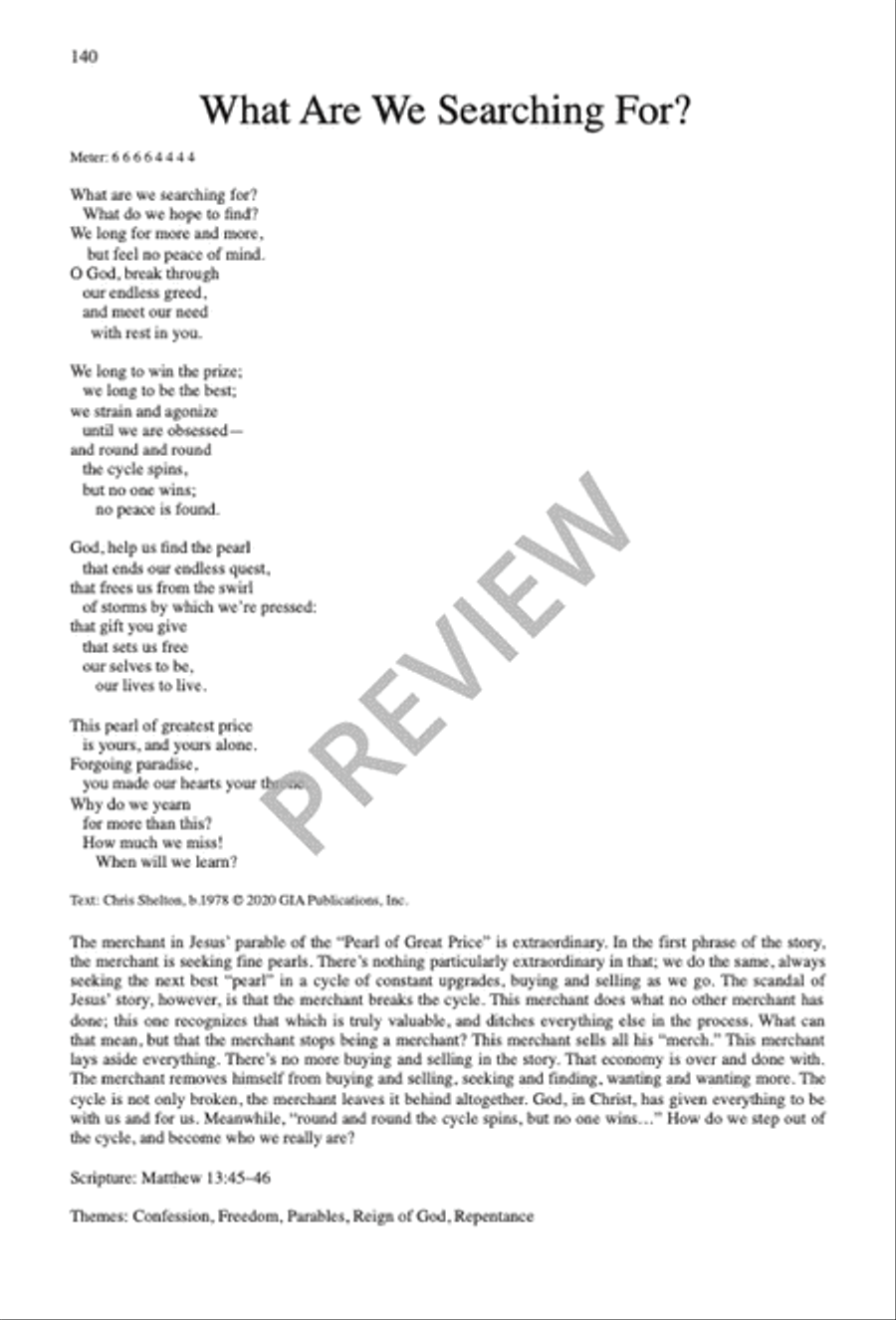 Sing No Empty Alleluias Sacred scores gallery preview page 126