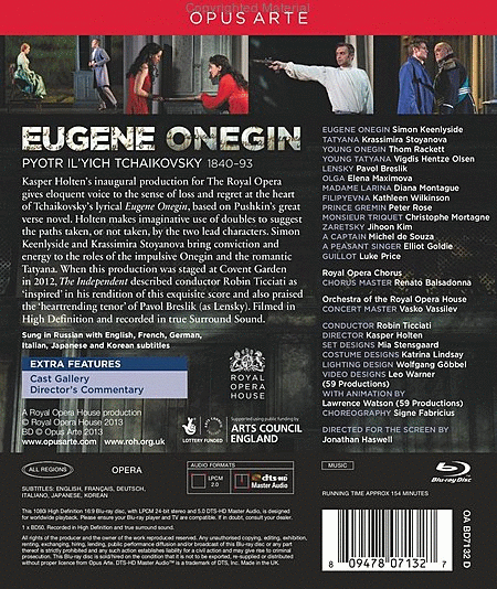 Eugene Onegin (Blu-Ray)