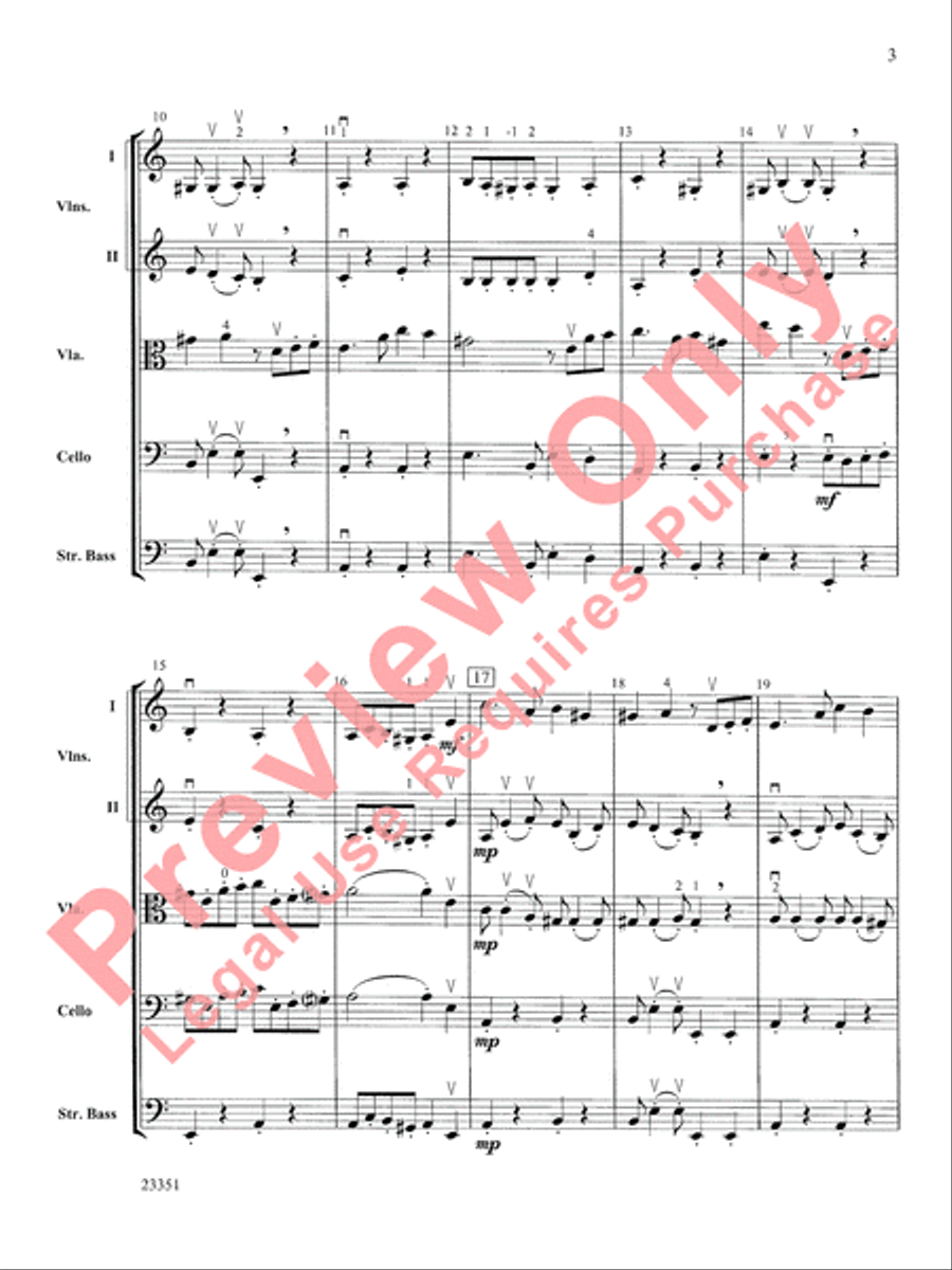 Violet's Tango String Orchestra scores gallery preview page 4