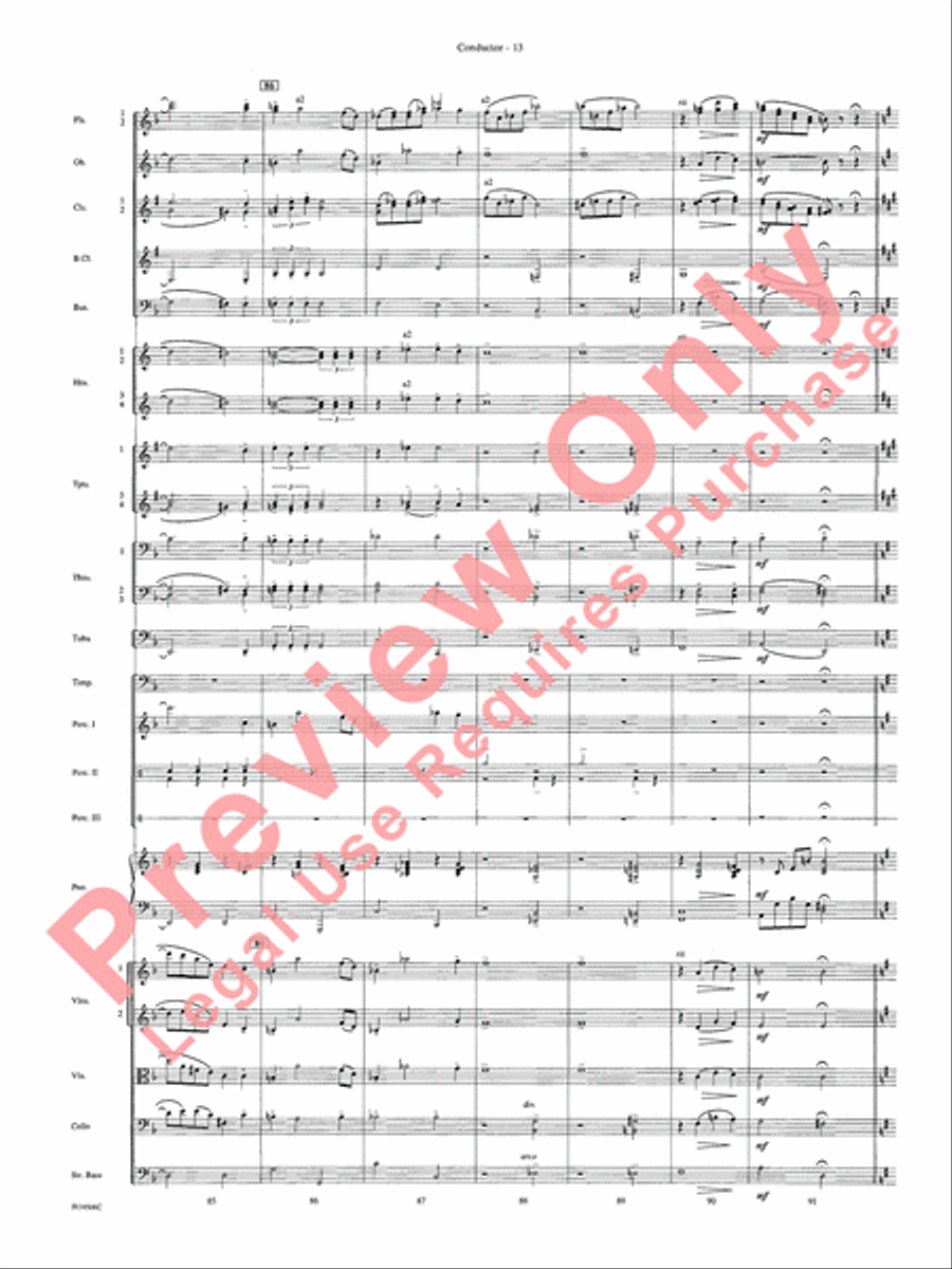 A Salute to the Big Bands Full Orchestra scores gallery preview page 16