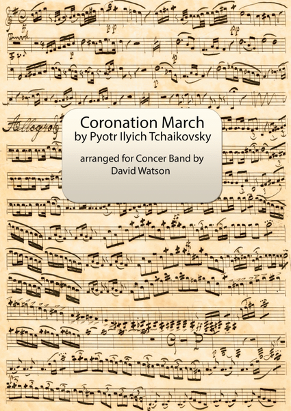 Coronation March for Concert Band image number null