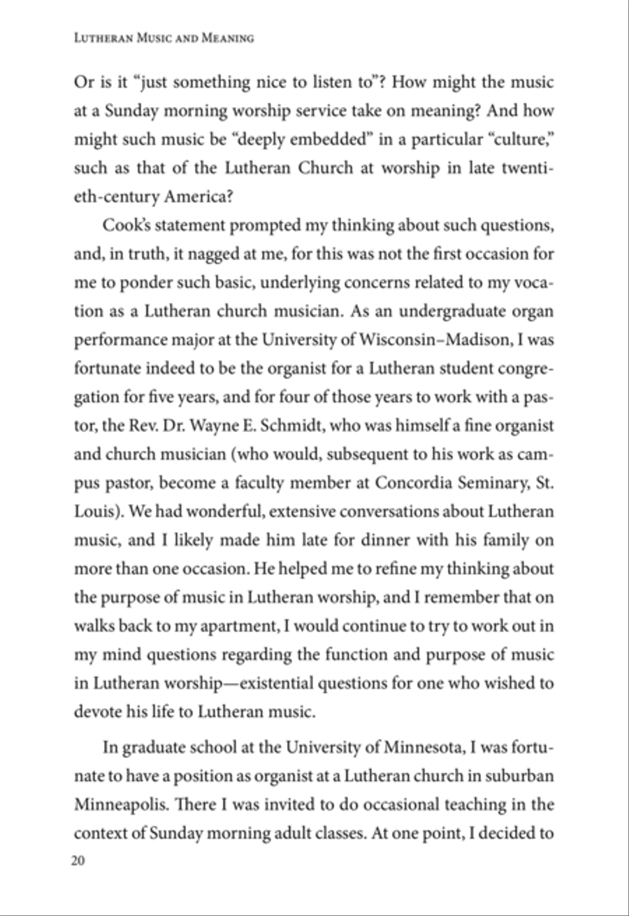 Lutheran Church Music: What Does This Mean? (working title) Sacred scores gallery preview page 21