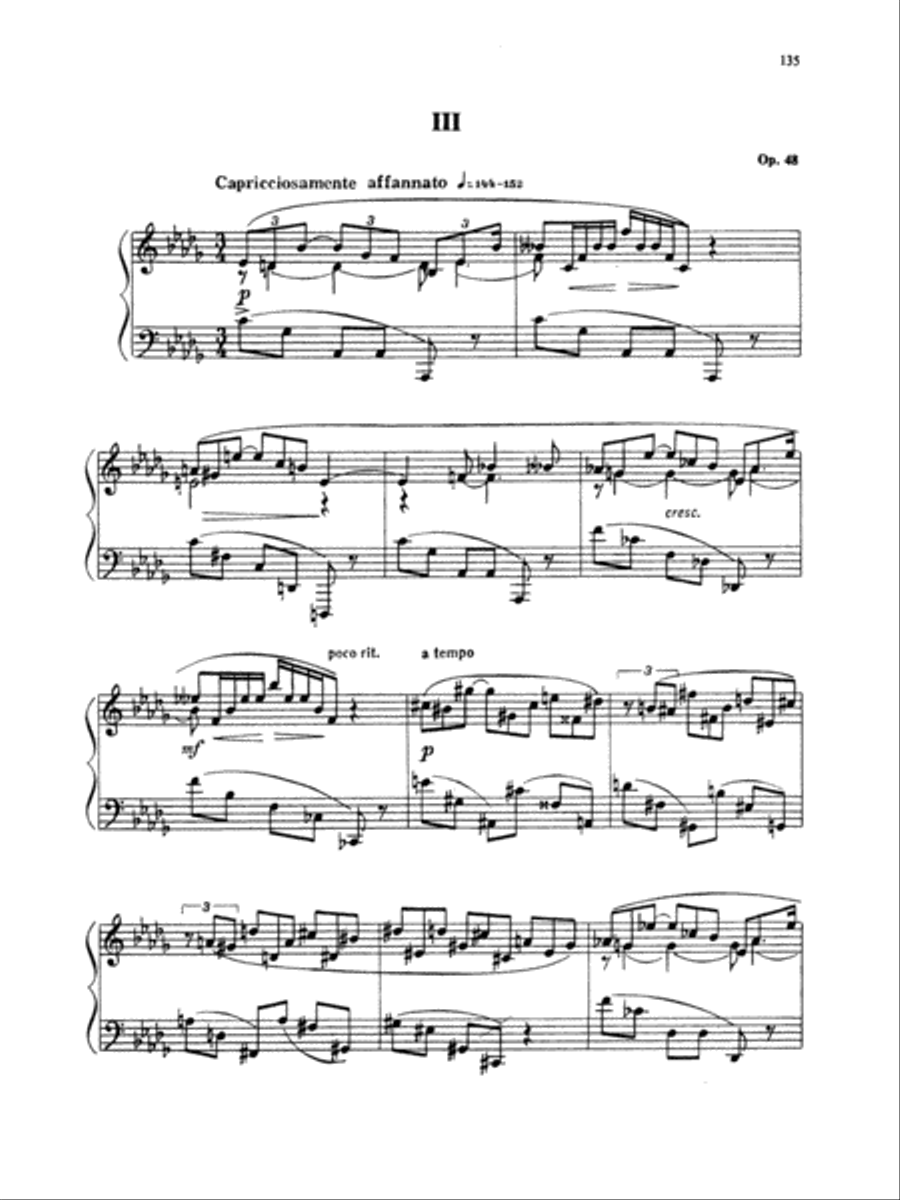Scriabin: Preludes Piano Solo scores gallery preview page 1