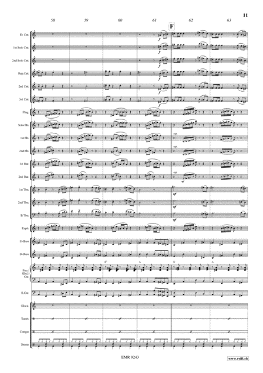 Music For Fun Brass Band scores gallery preview page 12