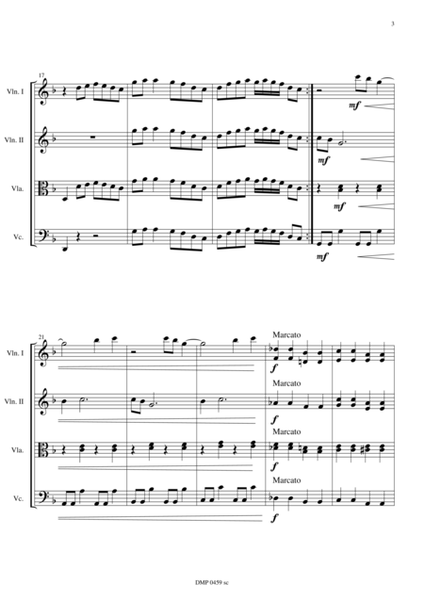 Psychadelia for string quartet - score
