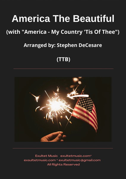 America The Beautiful (with "America - My Country 'Tis Of Thee") (TTB) image number null