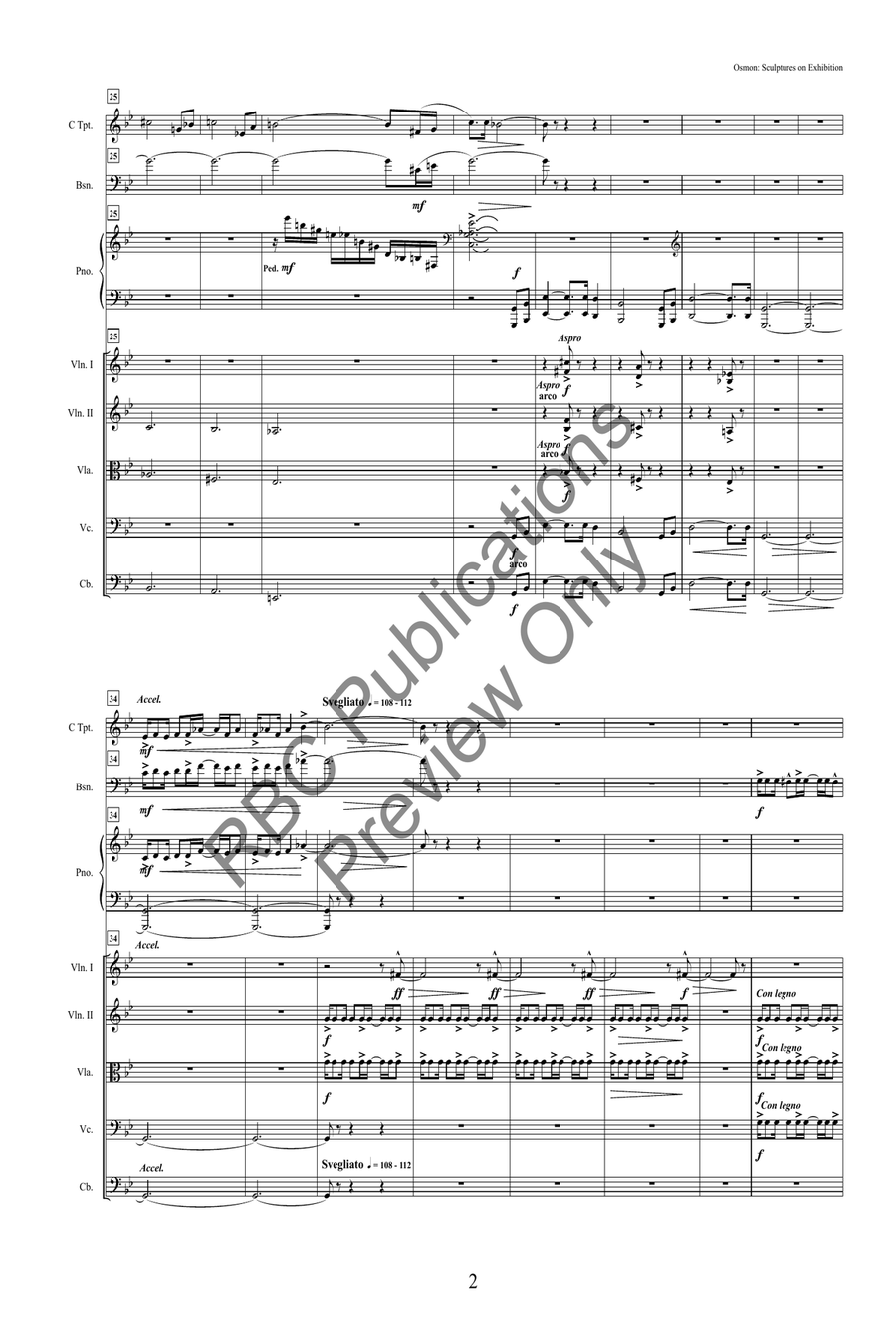Gavotte One And Two Suite In D