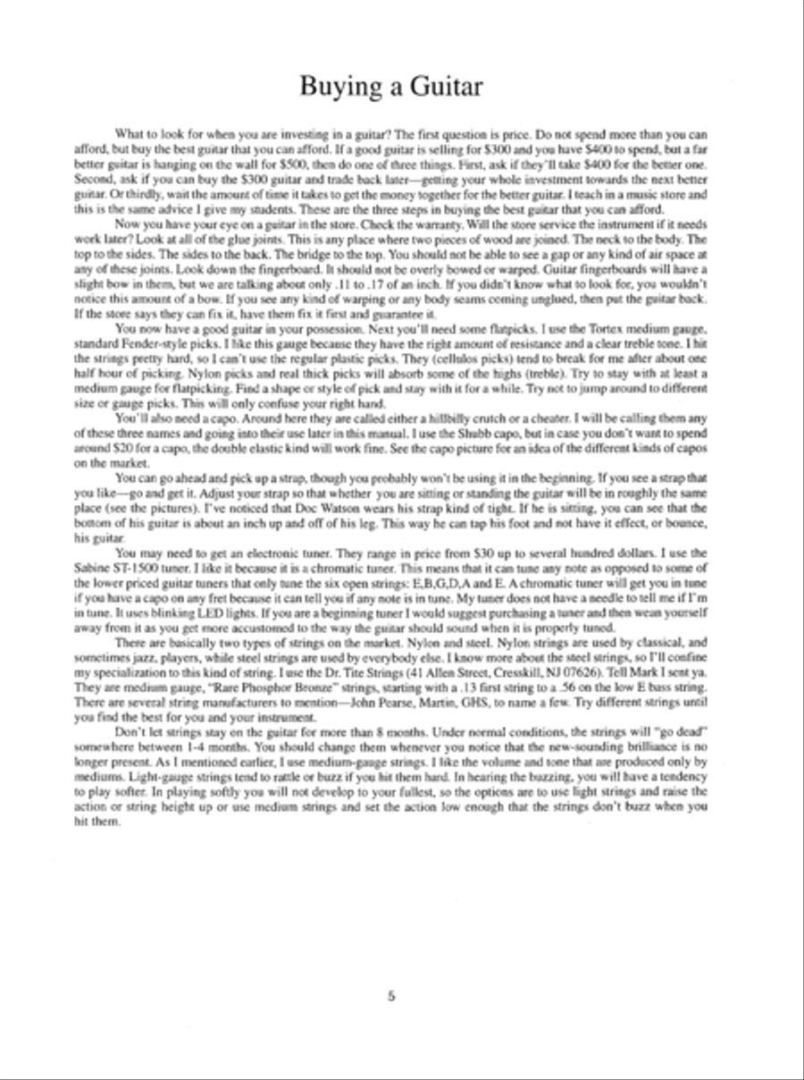 You Can Teach Yourself Flatpicking Guitar Acoustic Guitar scores gallery preview page 6