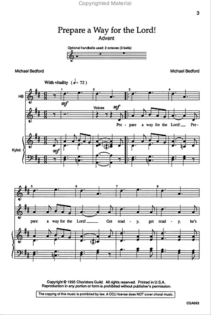 Seven Songs for the Church Year Unison Choir scores gallery preview page 2