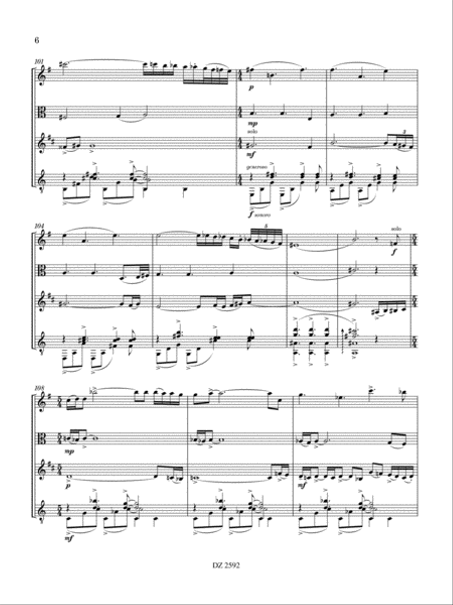 Five Four Tango English Horn scores gallery preview page 6