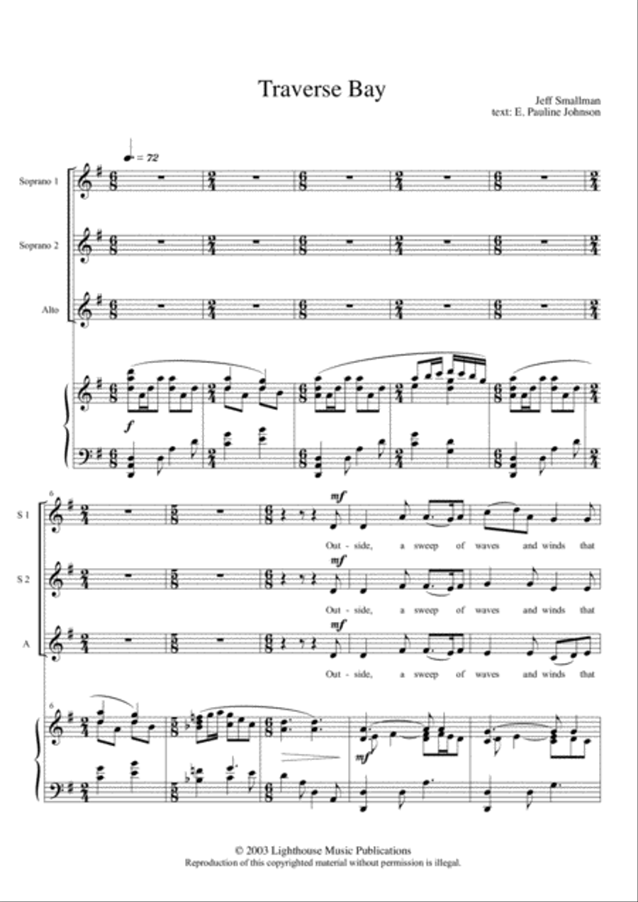 Traverse Bay Traverse Bay SSA scores gallery preview page 3