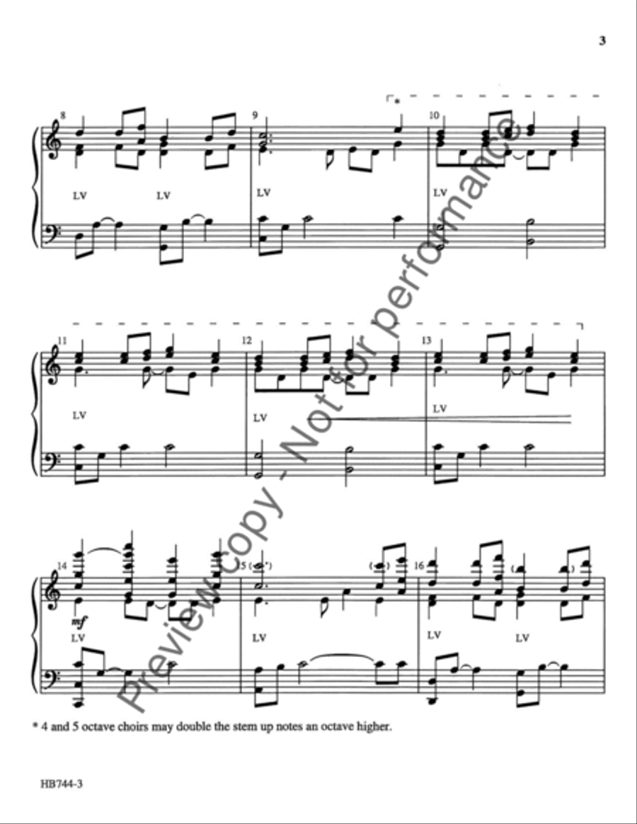 Christmas Night 5-Octaves scores gallery preview page 4