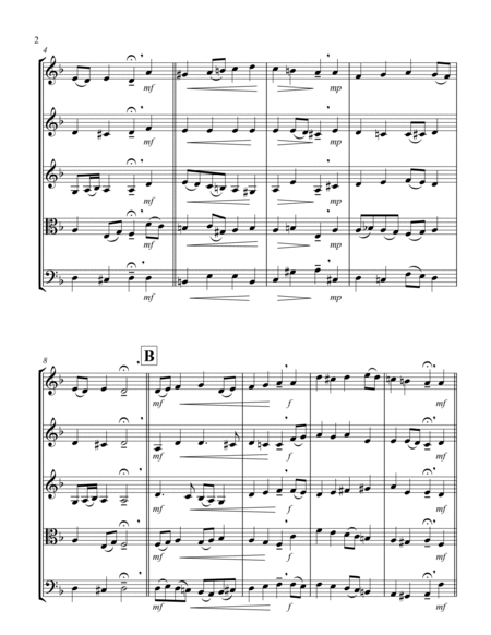 Three selections based on "Christ lag in Todesbanden" (String Quintet - 3 Violin, 1 Viola, 1 Cello)