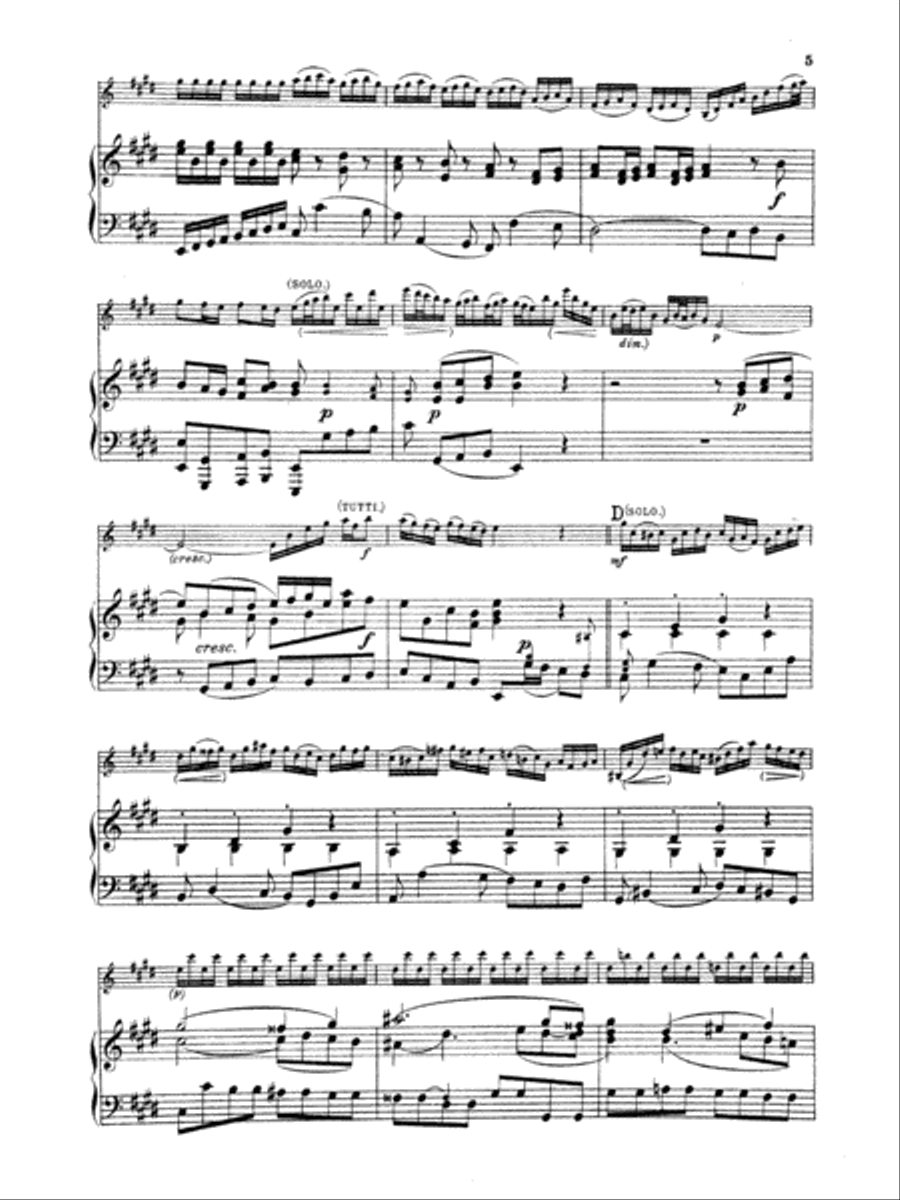 Bach: Violin Concerto No. 2 in E Major Violin Solo scores gallery preview page 5