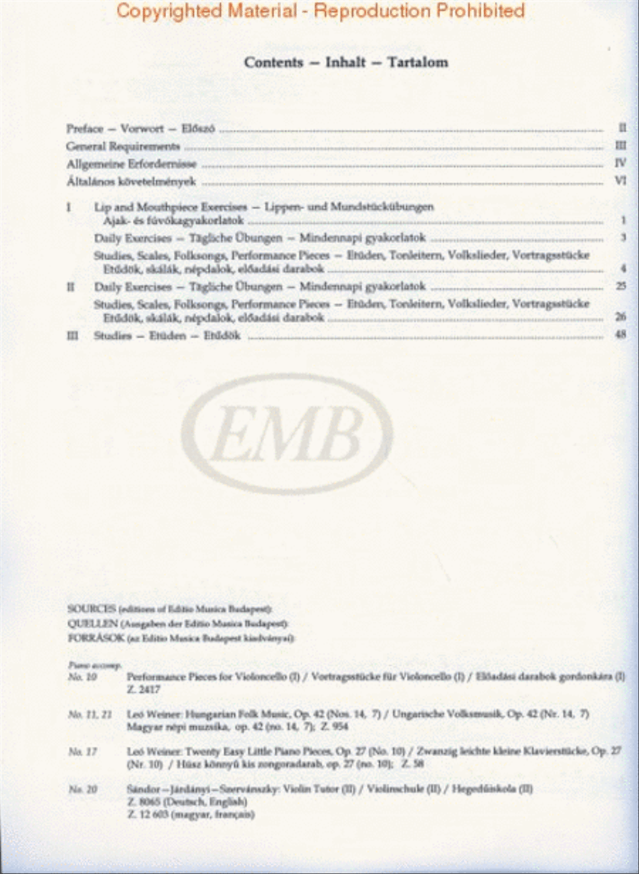 Baritone ABC Baritone Horn BC scores gallery preview page 2