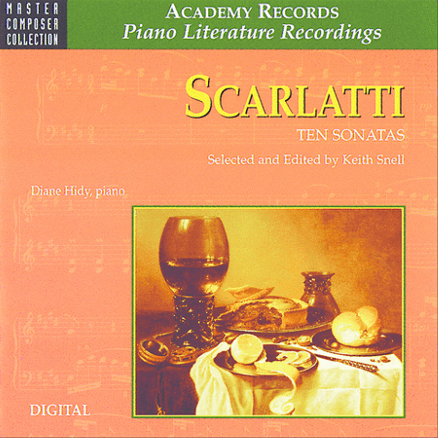 Book cover for Scarlatti Ten Sonatas (CD)